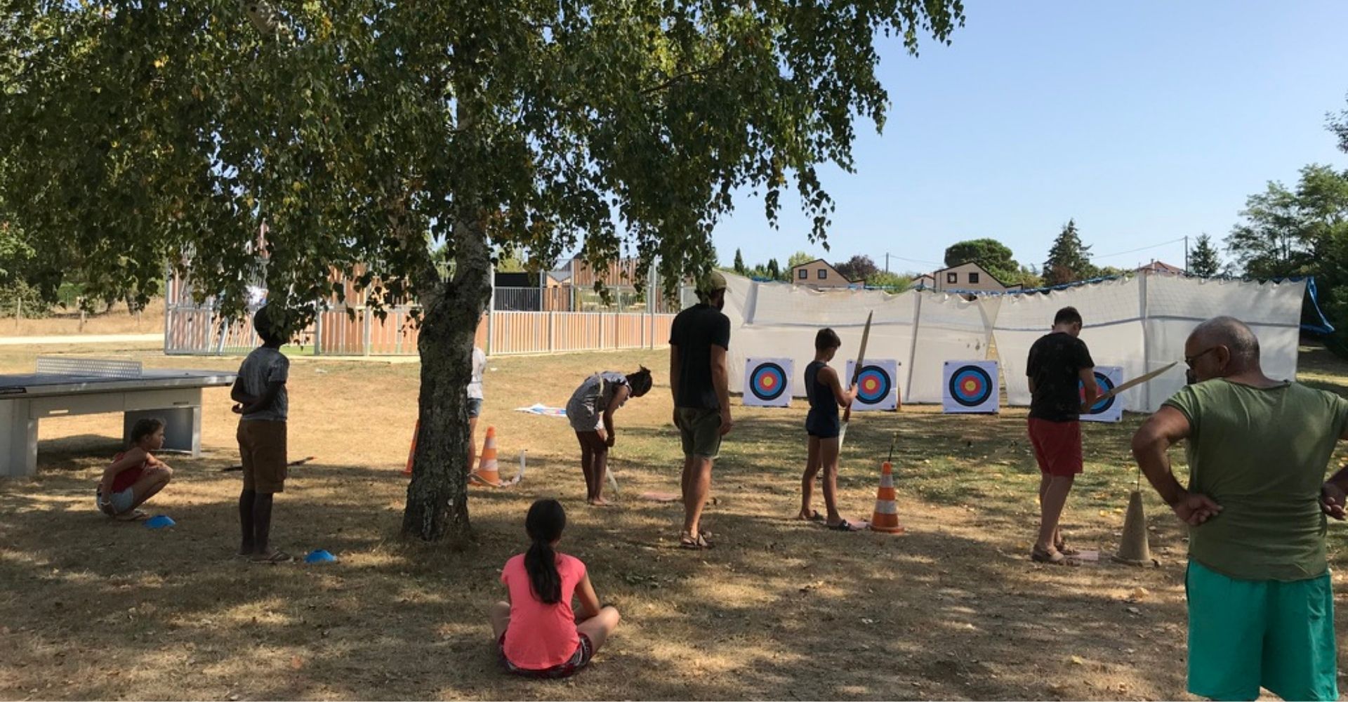 Cousinade camping dordogne perigord